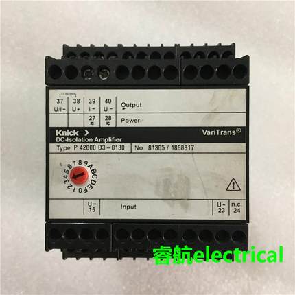 德国knick科伲可隔离放大器 P42000D3-0130 81305/1868817 9成新
