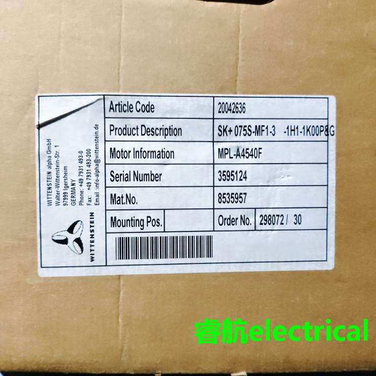 SK+075S-MF1-3 -1H1-1K00P8G MPL-A4540F议价$