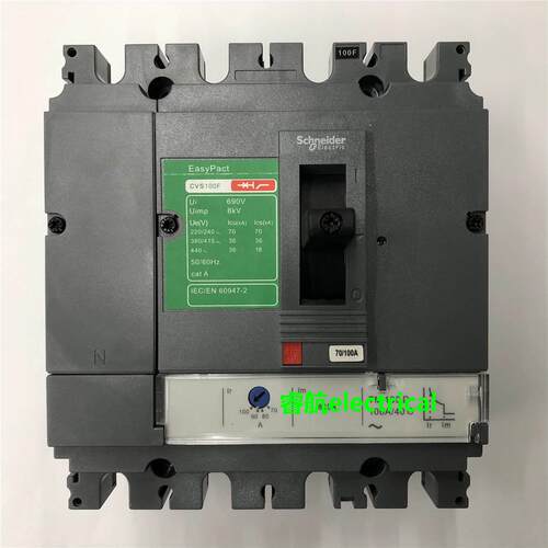 原装CVS100F 4P 100A TM100D施耐德空气开关塑壳式断路器议价$