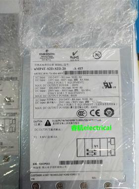 EMERSON 电源模块 uMP4T-S2D-S2D-20 -A-415 P/N:73-954-4015议价