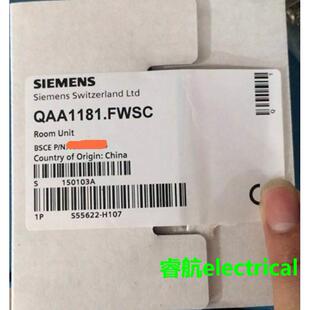西门子温度控制器QAA1181.FWSC房间单元中央空调面液晶调温开关现