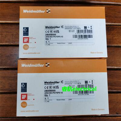 现货促销全新原装魏德米勒2464590000 UR20-8DI-PN-FSPS-V2实物照