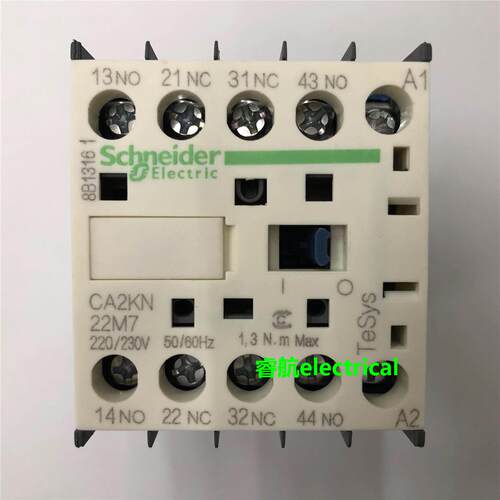 原装CA2KN22M7 AC220V施耐德2开2闭中间继电器议价$