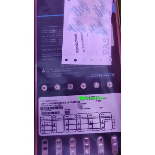 ARTESYN模块电源uMP1C-S2Q-S2Q-S2Q-S2Q-S2E-S2E-C5 -A-459议价$