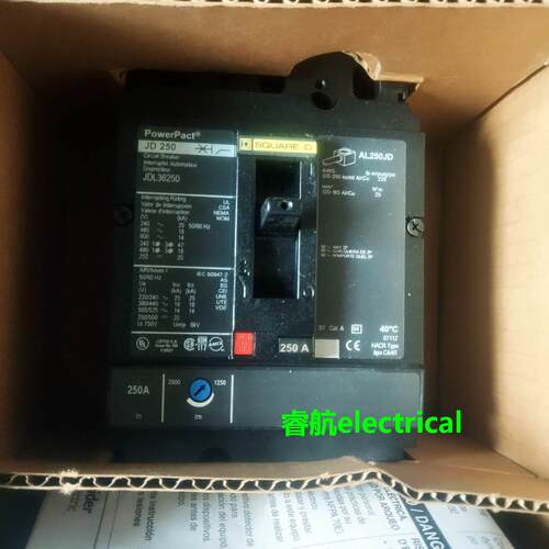 SQUARE JD250 AL250JD JDL36250 3P 250A议价$