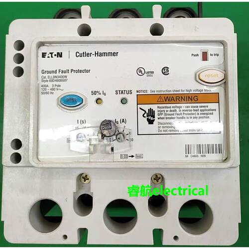 Cutler Hanme 伊顿卡特拉汉姆断路器漏电头ELLBN3400W 3P 400A议