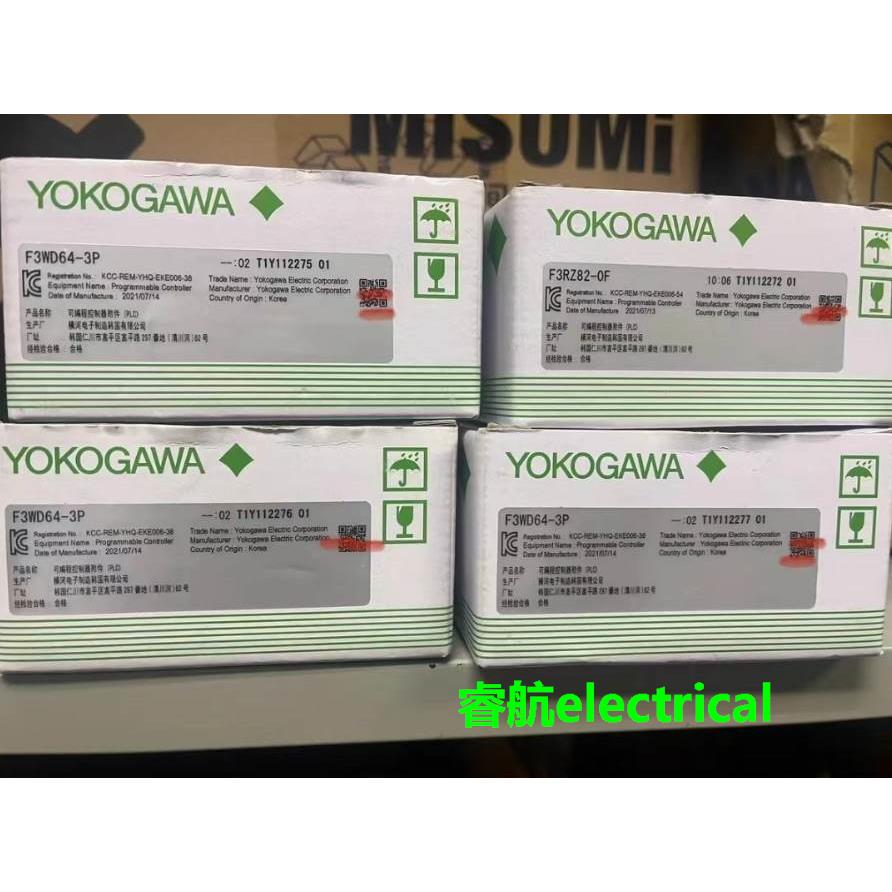 横河PLC F3XD64-3F F3XD64-3N F3WD64-3F F3SP35-5N 带包装议价议