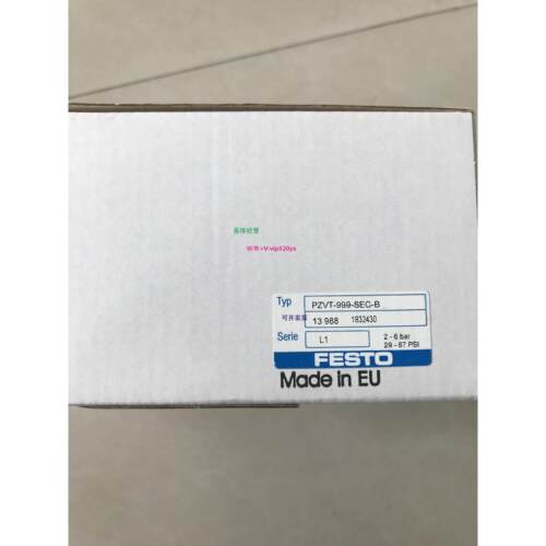 现货供应费斯托FESTO长时计时器 13988 PZVT-999-SEC-B
