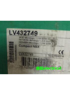 施耐德塑壳断路器NSX400N.Mic1.3M.320A.3P3D.LV432749议价$