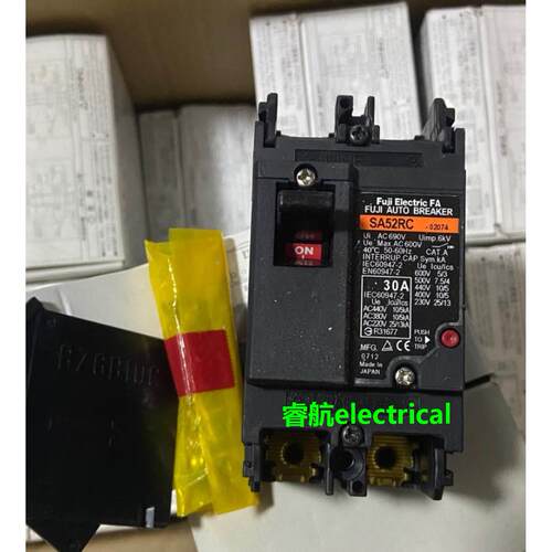 原装富士断路器SA52RC 2P 30A 10A 5A SA52C 现货议价$