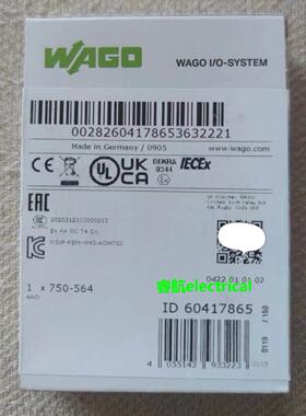 万可WAGO 750-564 全新原装 现货议价议价$