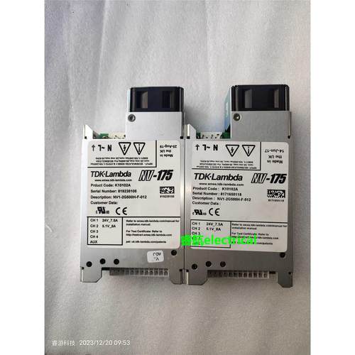 TDK-Lamba 九成新NV-175电源 K10102A NV1-2G500H-F-012 退旧议价