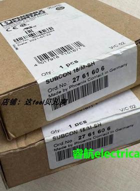 2761606菲尼克斯原装现货D-SUB总线连接器SUBCON 15/M-SH议价$