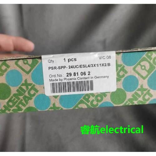 菲尼克斯安全继电器PSR-SPP- 24UC/ESL4/3X1/1X2/B现货2981062议