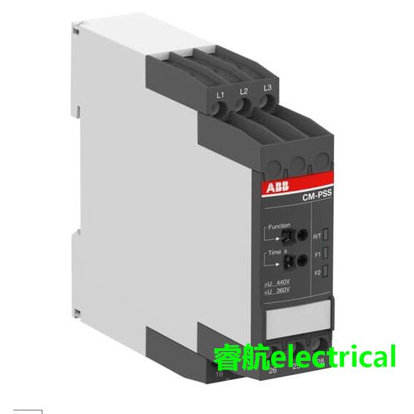 原装ABB 三相监视器 CM-PSS.41S ,1X2c/o, 3X400V AC,50/60Hz议价