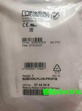 菲尼克斯现货D-SUB总线连接器原装SUBCON-PLUS-PROFIB - 2744348