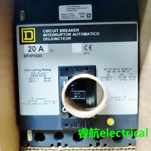 SQUARE D SFHP3020 3P 20A议价$