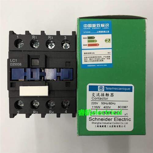 原装LC1-D25008M5C AC220V 2开2闭施耐德四级交流接触器议价$