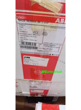 ABB.塑料外壳式断路器，S6N800,PR211/PL1.R800，FF.3P产地意大利