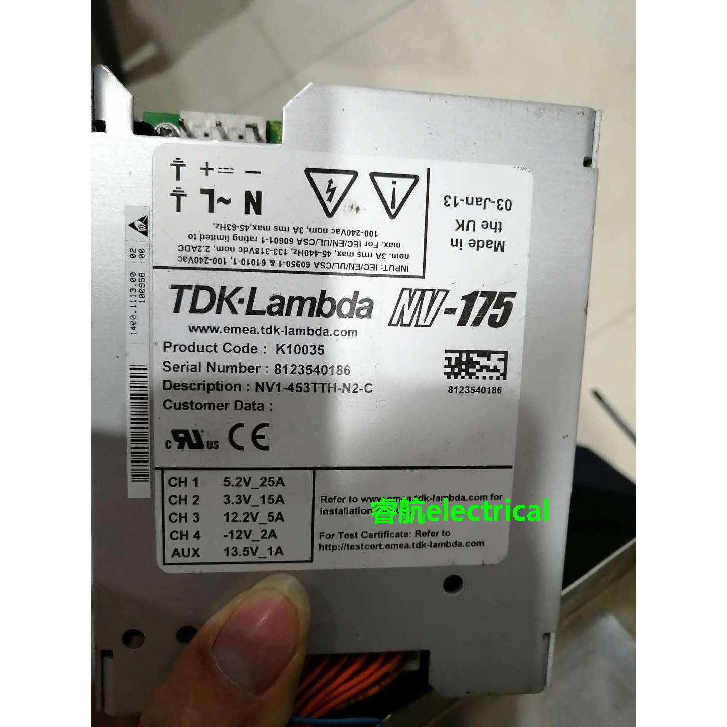 TDK-Lambda NV-175直流电源NV1-453TTH-N2-C K10035 九成新议价$