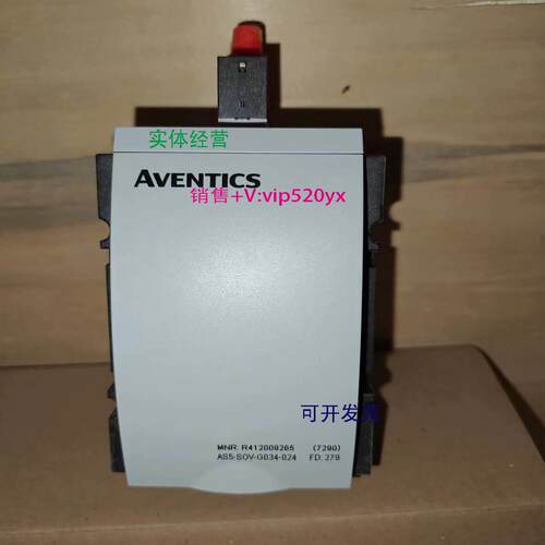 现货供应AVENTICS R412009265 | 安沃驰气动阀AS5-SOV-G034-024