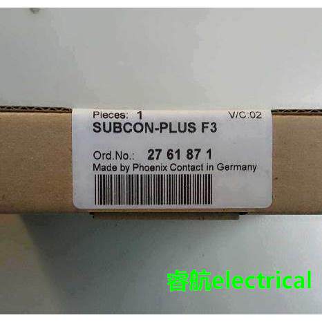 菲尼克斯原装现货D-SUB总线连接器 - SUBCON-PLUS F3 - 2761871议