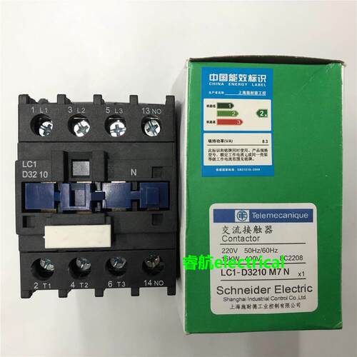 原装LC1-D3210M7N AC220V 50/60Hz施耐德三级交流接触器议价$