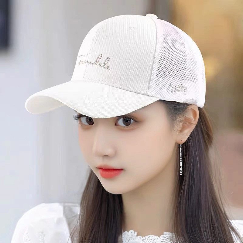 【全面升级】帽子女显脸小秋冬防晒网帽男大头围鸭舌帽遮阳棒球帽