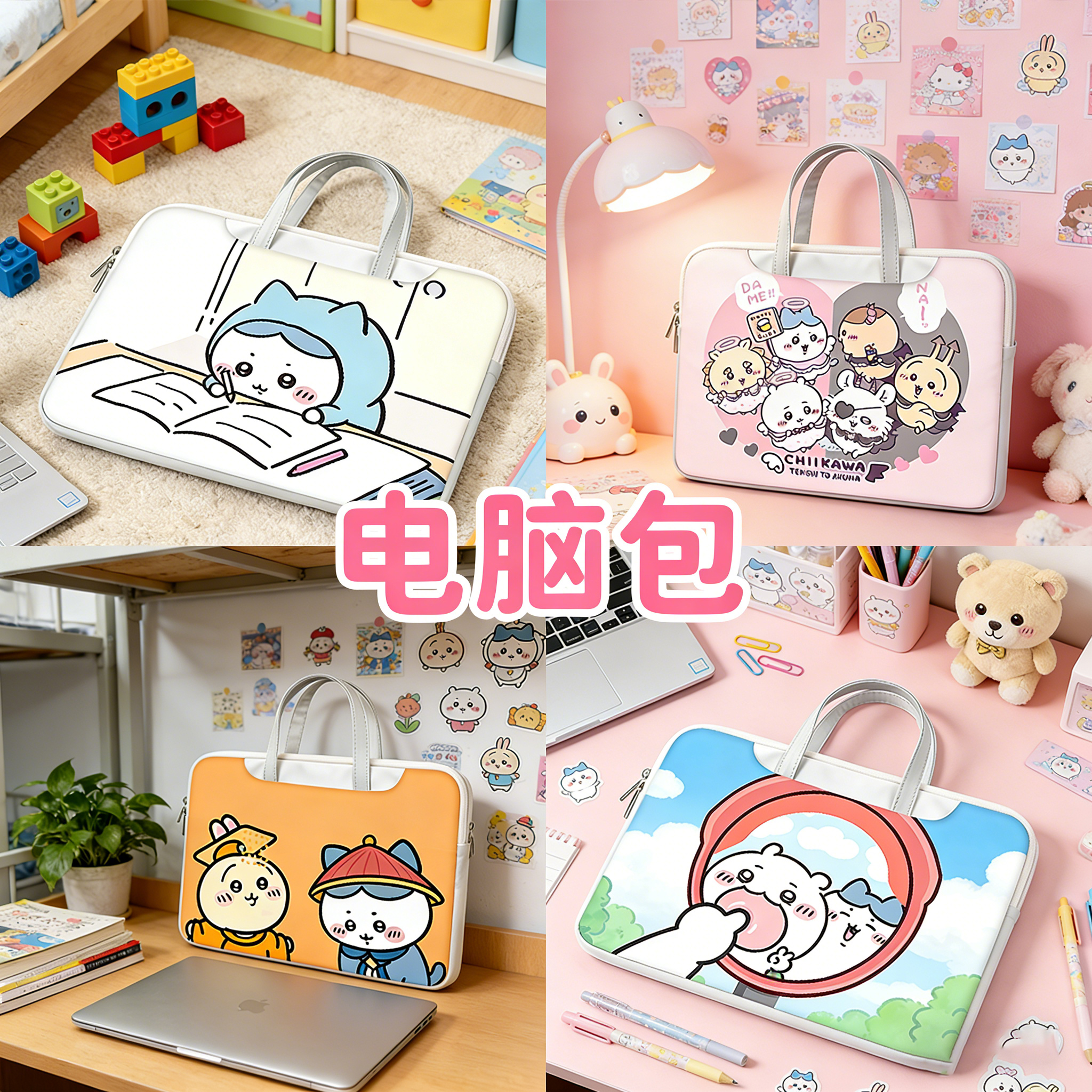 吉伊卡哇轻便手提笔记本电脑包