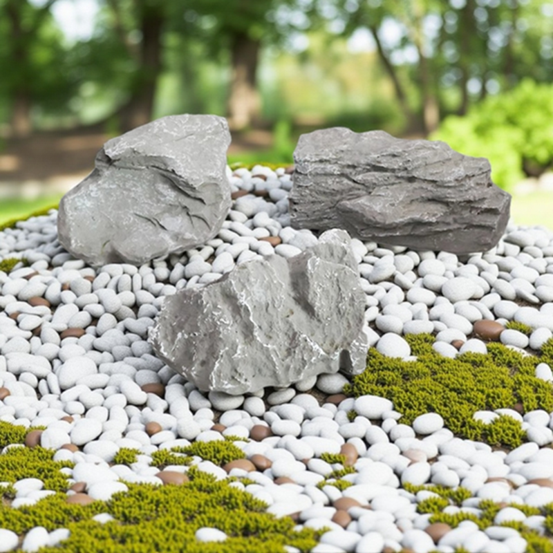 仿真英德石软装造景假山花园中式庭院室外鱼池缸摆件装饰