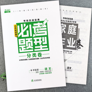 小升初语文必考题型分类卷专项训练 空门一号卷小升初系统总复习语文复习资料辅导书小学毕业考试试题分类精粹语文刷题 含家庭作业