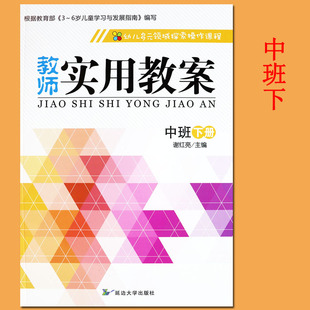 领域探索操作课程中班下册教师用书 五大领域中班下册教师实用教案 阳光幼教幼儿多元 教案 幼儿园中班下册教材课件教师教学用书