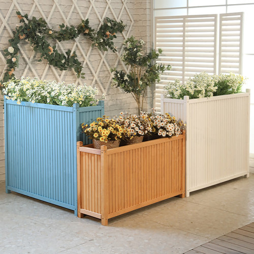 户外庭院花箱隔断围栏