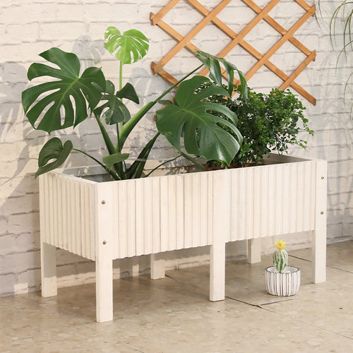 长方形花盆高脚户外花箱