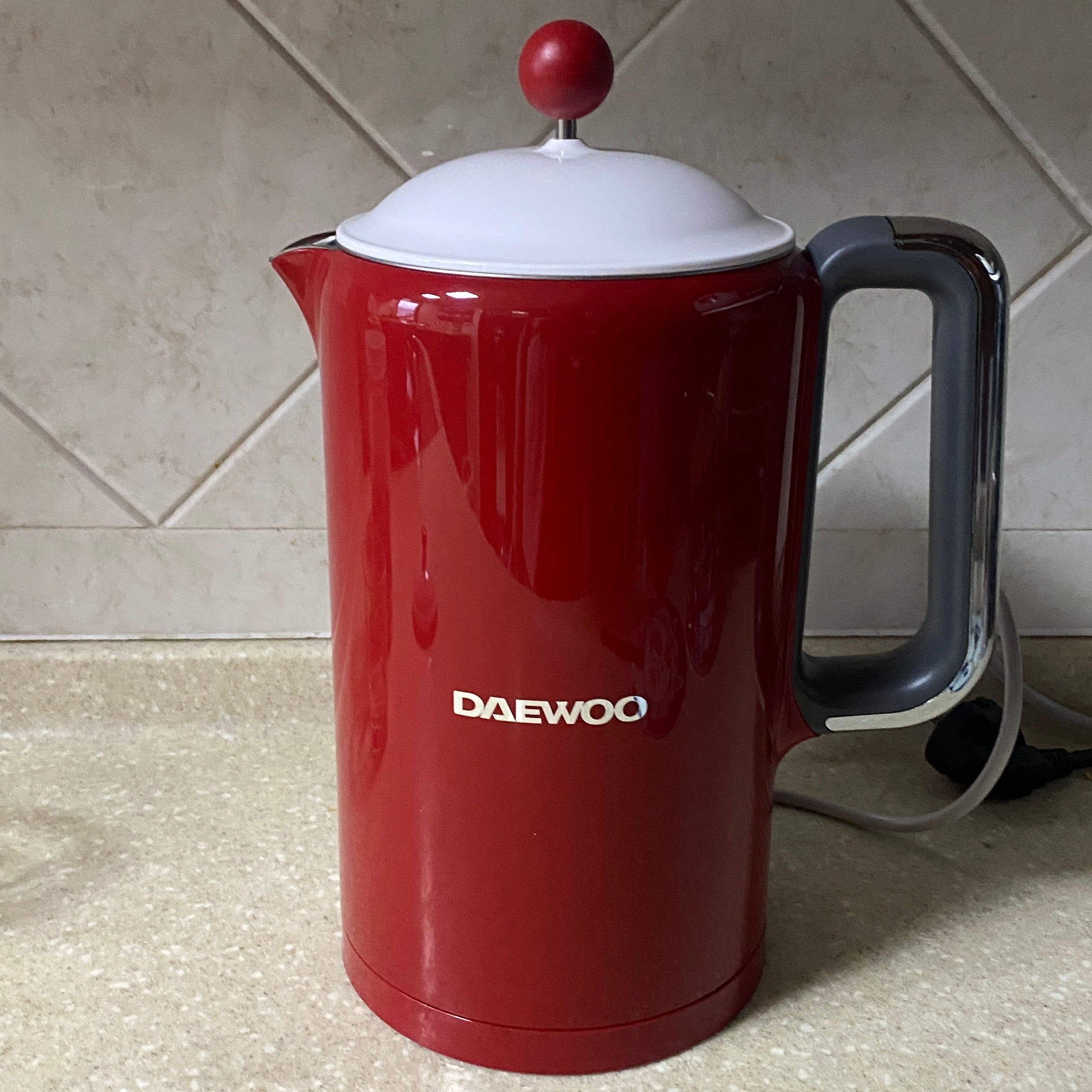 DAEWOO/大宇EK01电热水壶恒温热水壶烧水壶全自动保温一体不锈钢