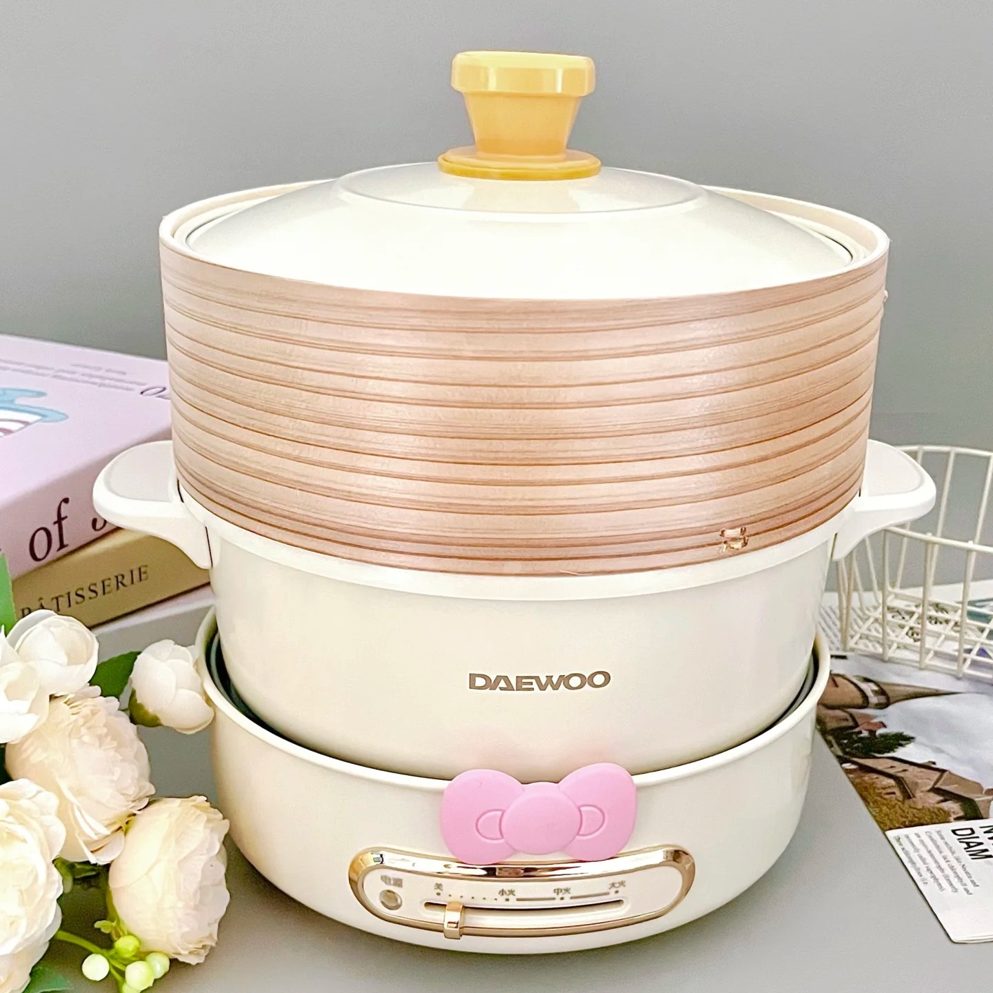 DAEWOO/大宇DY-ZG05 电煮锅分体小电锅家用宿舍多功能小型电火锅