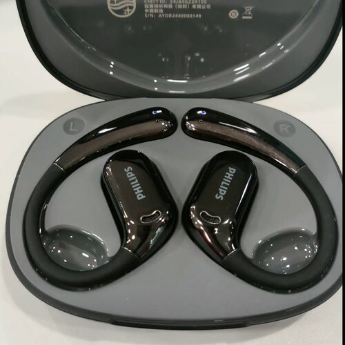 Philips/飞利浦 TAT3739无线蓝牙耳机气骨传导开放不入耳挂式运动