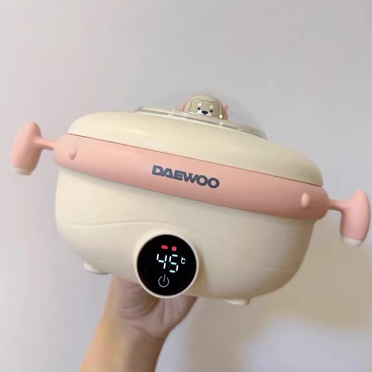 DAEWOO/大宇 DY-CP01 婴儿辅食碗不锈钢免注水儿童保温碗充电恒温