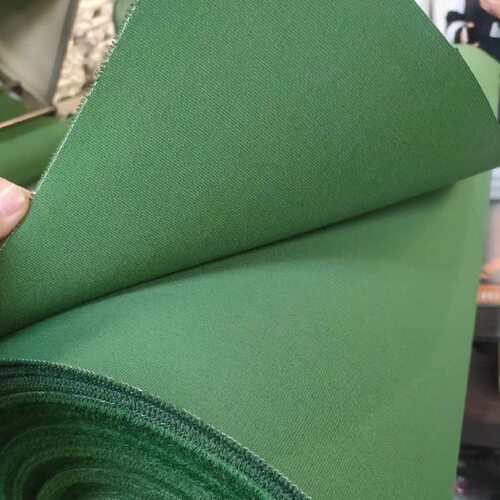 中央空调出风口棉帆布 有机硅帆布加厚防水软连接军绿色帆布