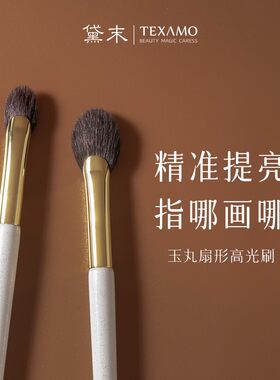 Texamo/黛末A328扇形高光刷