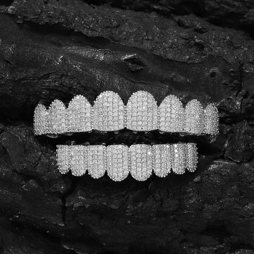 不规则小8齿个性说唱牙套rapper