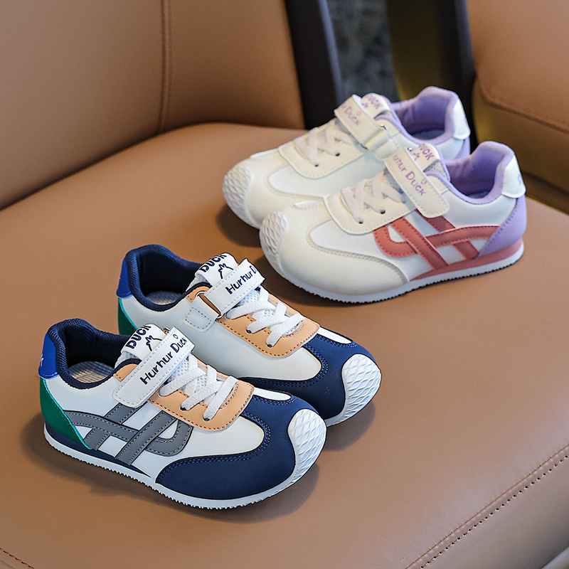 2025秋季新款儿童阿甘鞋男孩软底休闲板鞋女童德训鞋学生跑步鞋