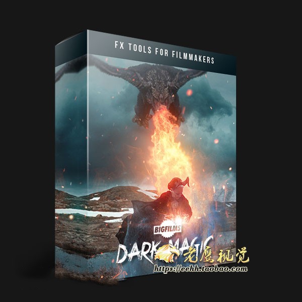 228个黑暗魔法粒子龙火焰能量传送门特效合成4K视频素材+透明通道