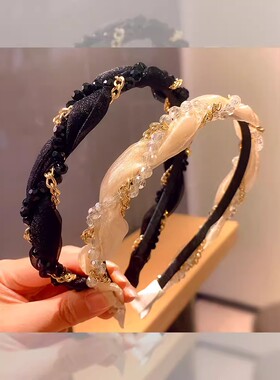 发箍其他日韩珍珠链条发箍