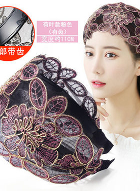 遮白发宽边显年轻发箍其它日韩