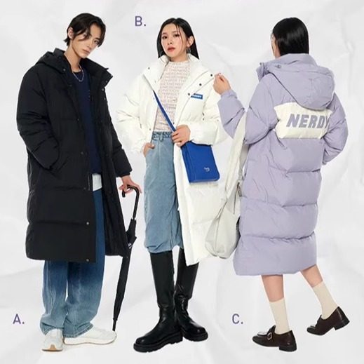 巨保暖！韩潮中长款过膝加厚保暖羽绒服男女情侣款连帽长款羽绒衣