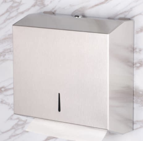 亿高不锈钢擦手纸盒yg-a724 壁挂式卫生厕所抽纸盒洗手间擦手纸架