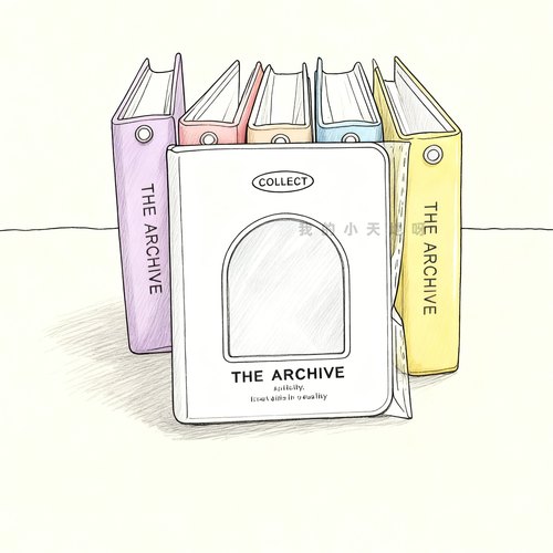 可爱拍立得小卡收纳一宫格卡册