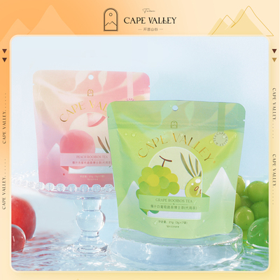 开普山谷南非路易博士茶水果茶爆汁水蜜桃茶冷泡茶波士茶任选6包