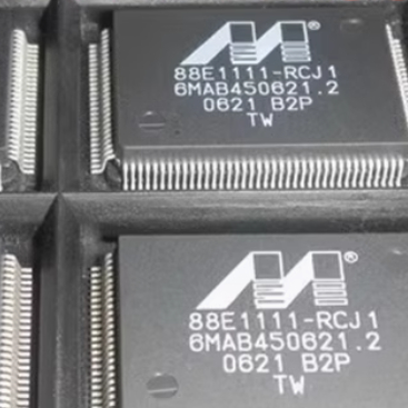 88E1111-B2-RCJ1C000   丝印   88E1111-RCJ1C  QFP128